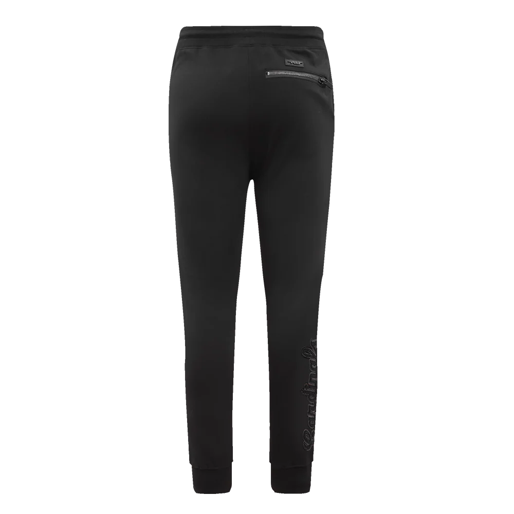 MLB ST. LOUIS CARDINALS TRIPLE BLACK MEN'S JOGGER (TRIPLE BLACK) - Image 4