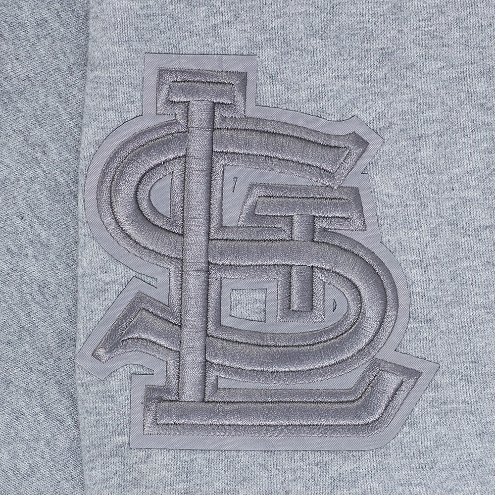 MLB ST. LOUIS CARDINALS RETRO NEUTRAL MEN'S SWEATPANT (DARK HEATHER GRAY) - Image 5
