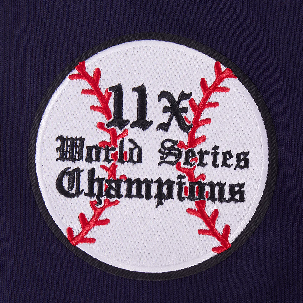 MLB ST. LOUIS CARDINALS PRO PREP RIB FLC PO HOODIE (MIDNIGHT NAVY/RED/MIDNIGHT NAVY) - Image 9