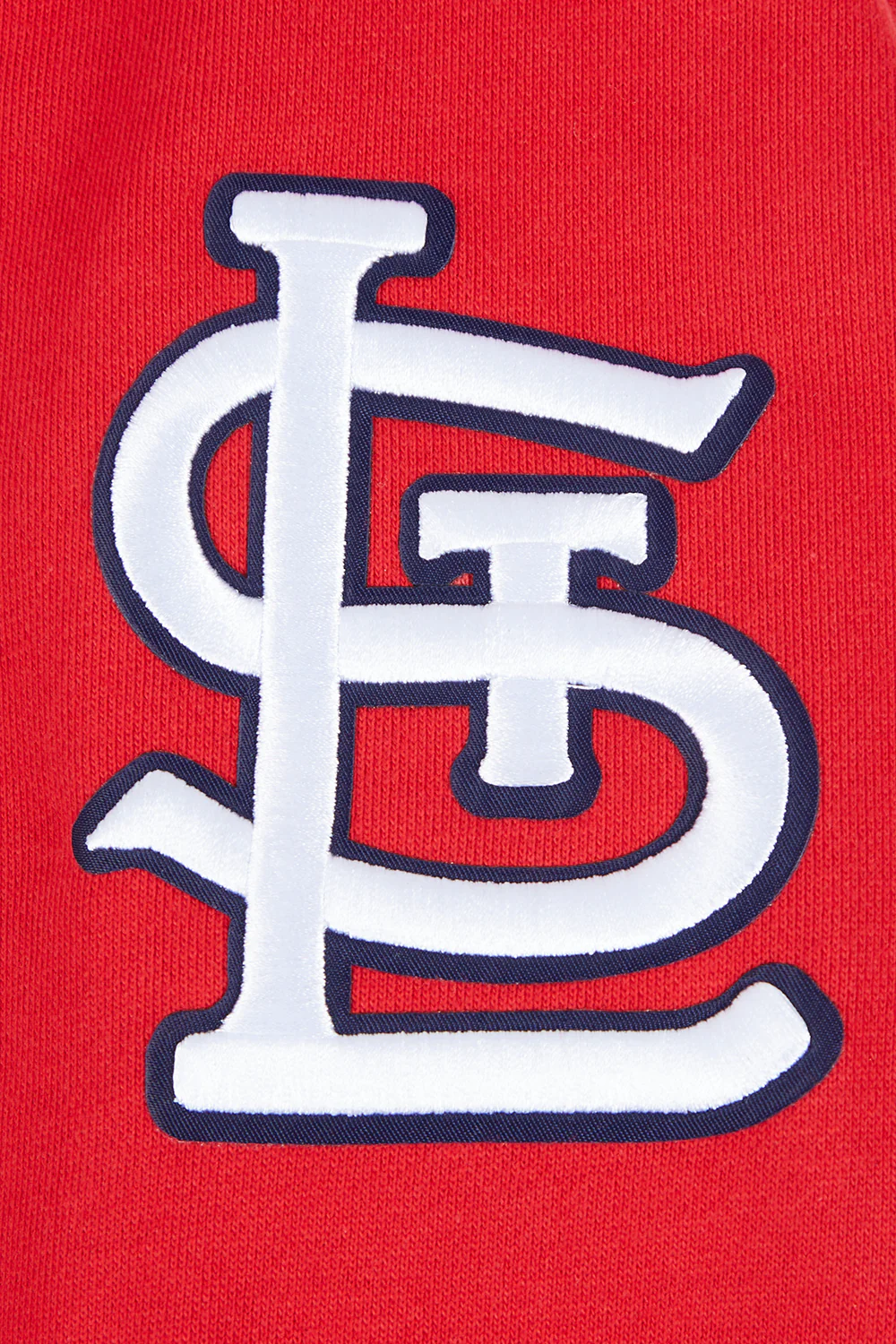 MLB ST. LOUIS CARDINALS MASHUP MEN'S RIB CREWNECK (RED/MIDNIGHT NAVY/RED) - Image 7