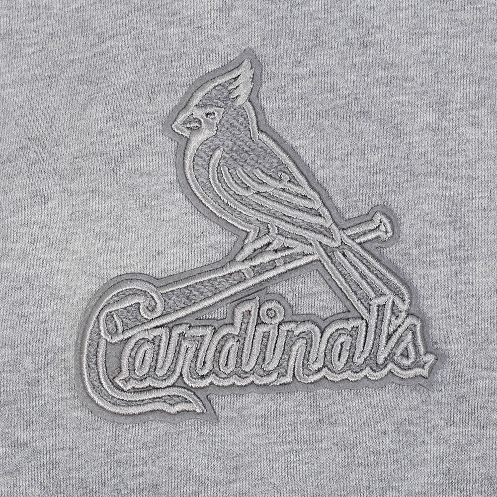 MLB ST. LOUIS CARDINALS REVERSE FRENCH TERRY MEN'S COLOR BLOCK FLEECE PULLOVER HOODIE - Image 8