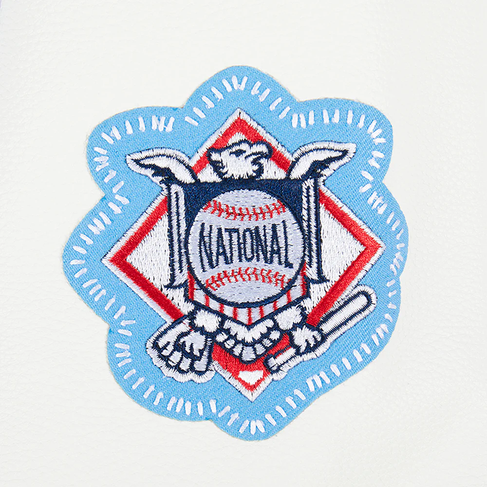 MLB ST. LOUIS CARDINALS DIY PICK STITCH MEN'S RIB WOOL VARSITY JACKET (UNIVERSITY BLUE/WHITE) - Image 8