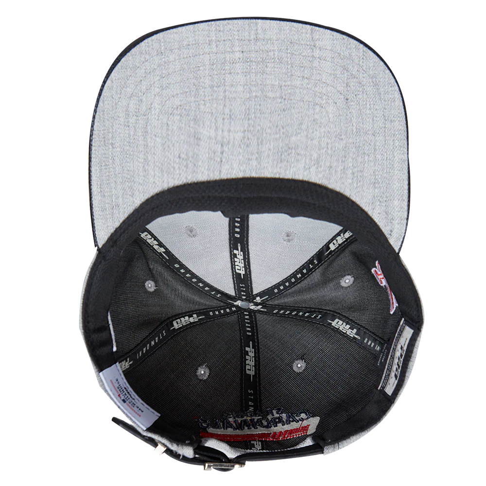 MLB ST. LOUIS CARDINALS FAST LANE LOGO WOOL STRAPBACK (HEATHER GREY) - Image 6