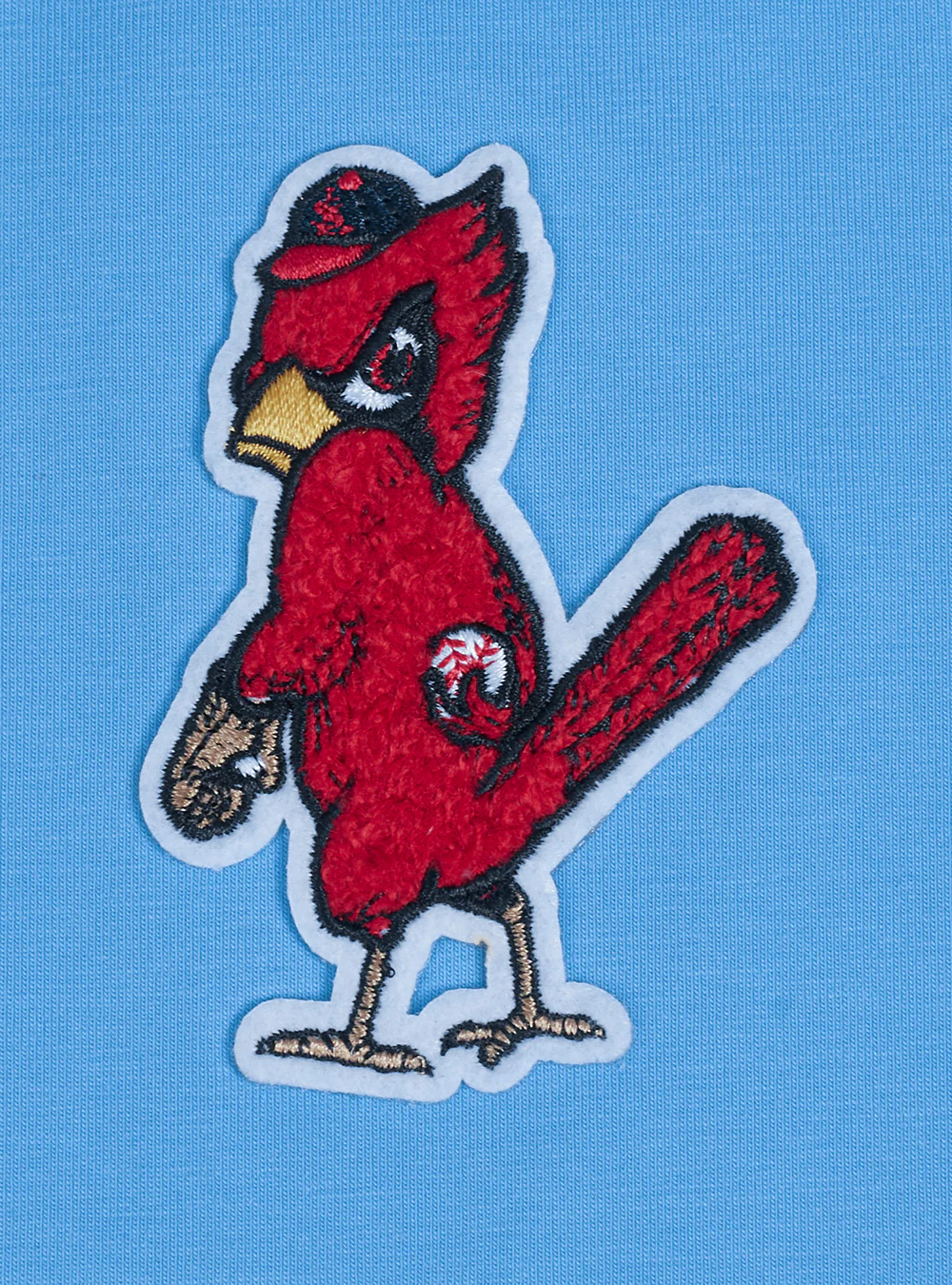 MLB ST. LOUIS CARDINALS CLASSIC WOMEN'S BOXY TOP (UNIVERSITY BLUE) - Image 5