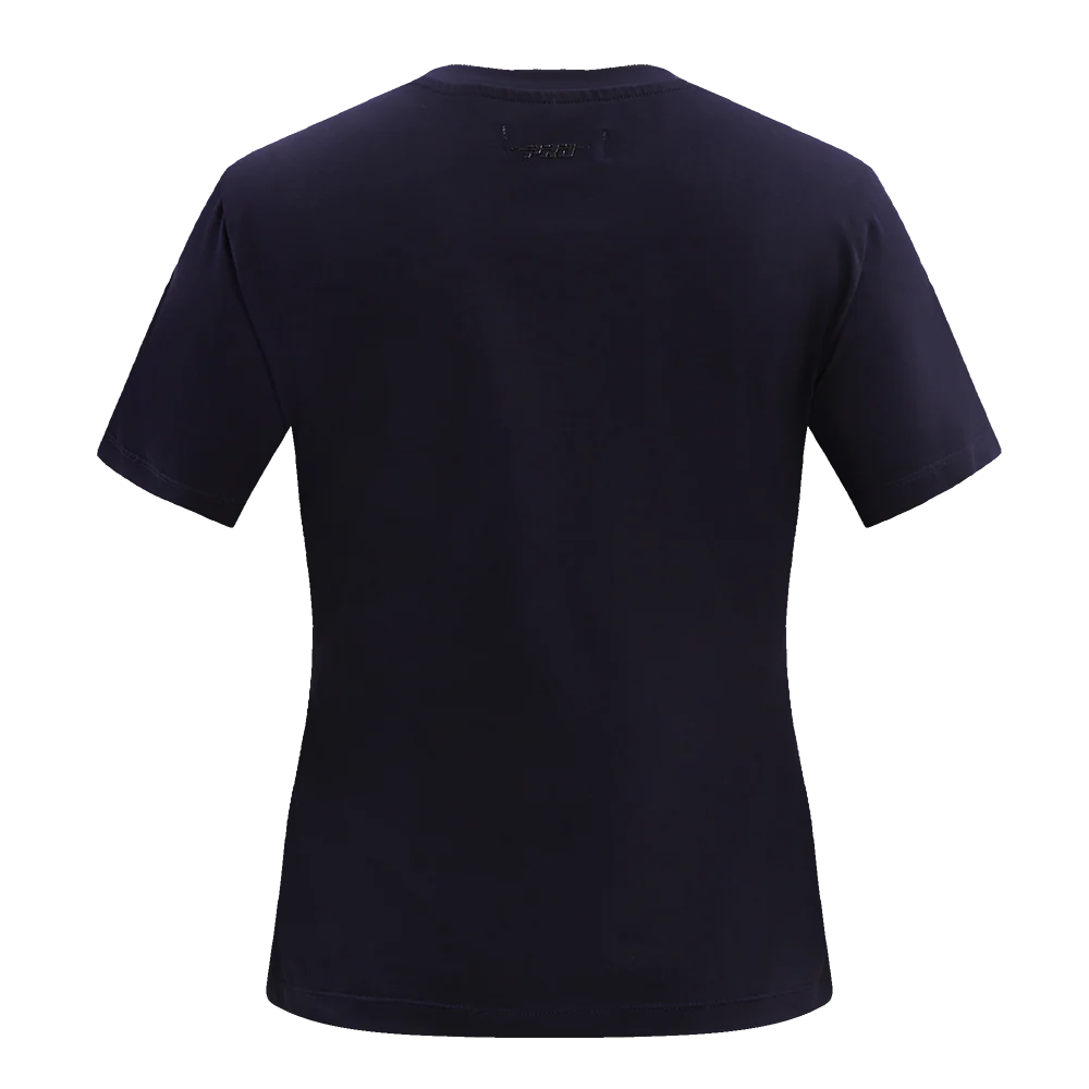 MLB ST. LOUIS CARDINALS CLASSIC SHORT SLEEVE WOMEN'S SINGLE JERSEY SLIM FIT TOP (MIDNIGHT NAVY) - Image 4