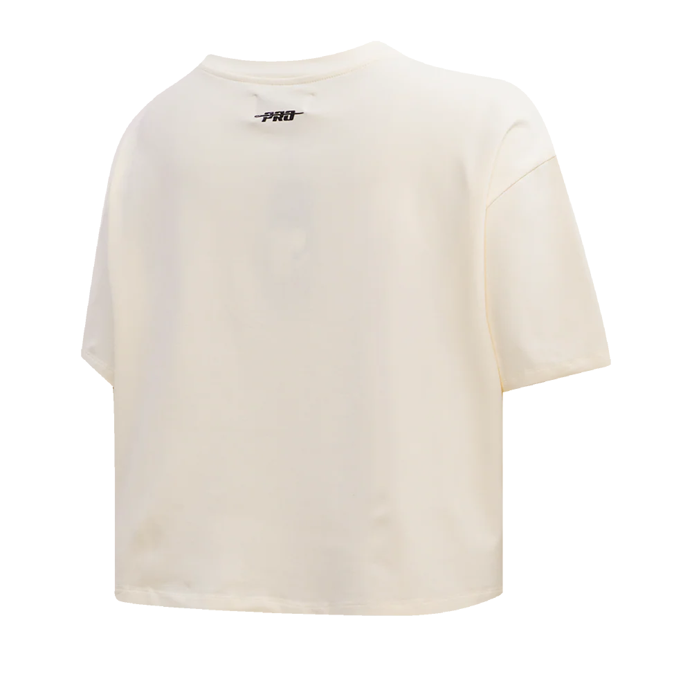 MLB ST. LOUIS CARDINALS RETRO CLASSIC WOMEN'S BOXY TOP (EGGSHELL) - Image 4