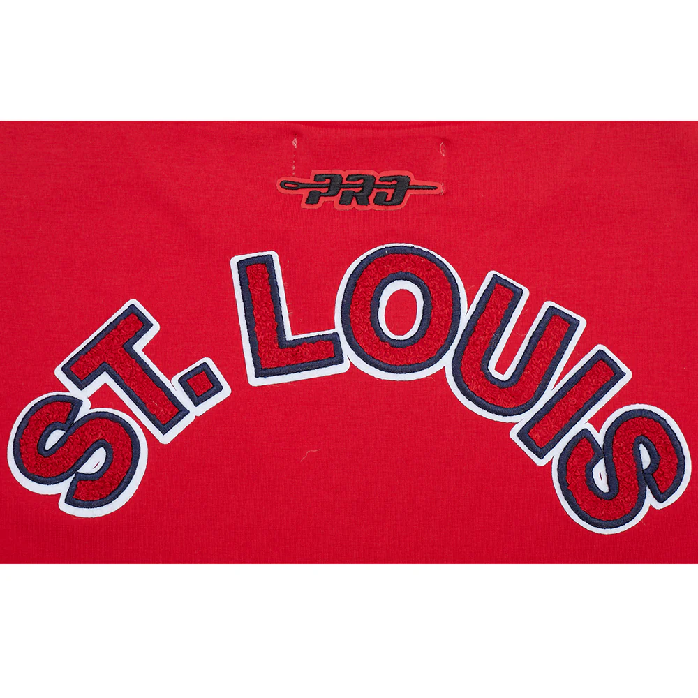 MLB ST. LOUIS CARDINALS CLASSIC CHENILLE WOMEN'S BODYCON DRESS (RED) - Image 5