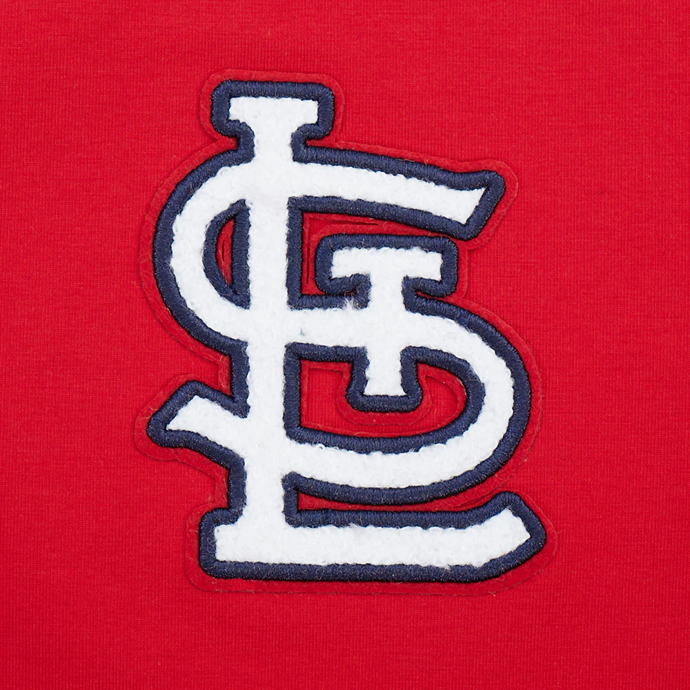 MLB ST. LOUIS CARDINALS CLASSIC CHENILLE WOMEN'S BODYCON DRESS (RED) - Image 6