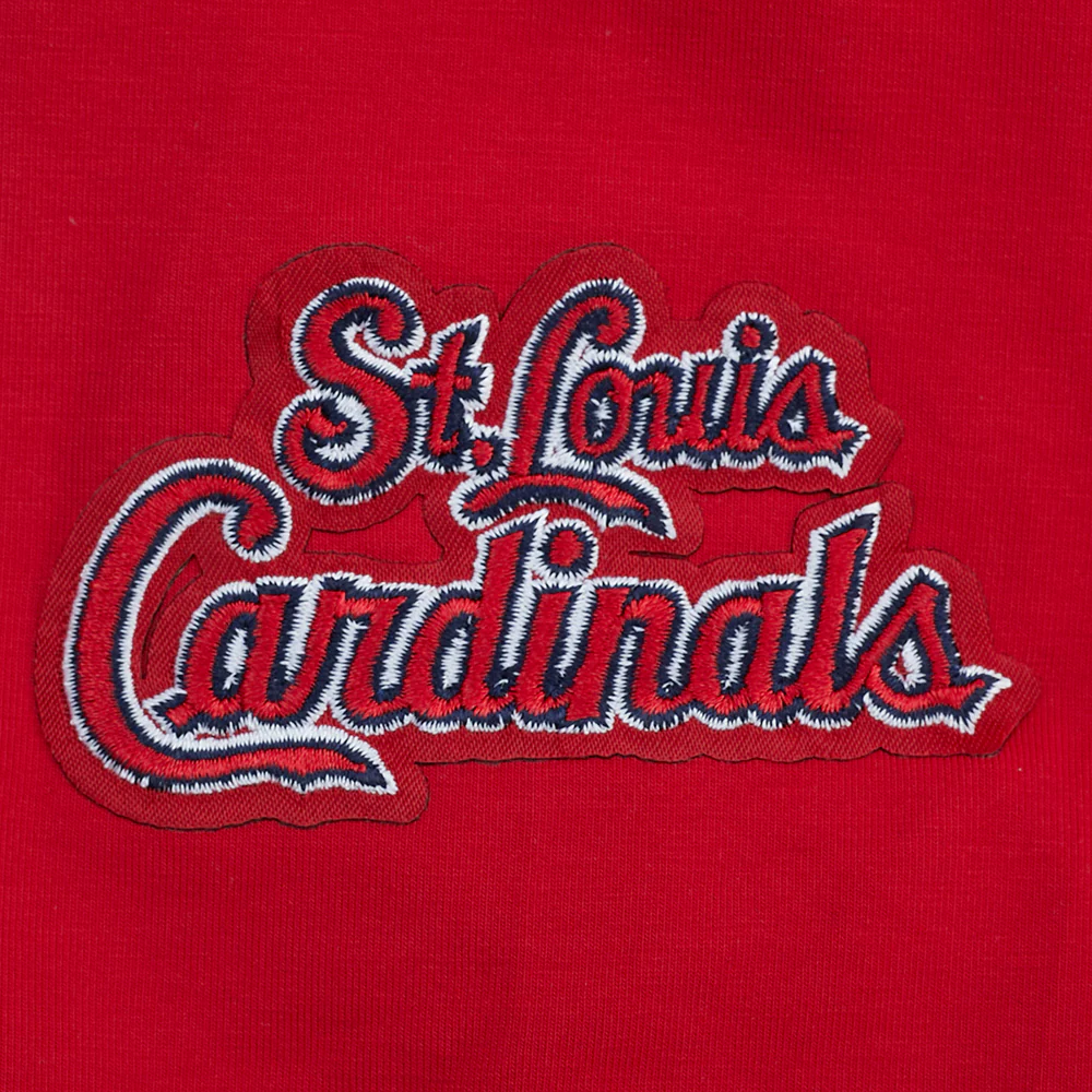 MLB ST. LOUIS CARDINALS CLASSIC CHENILLE WOMEN'S BODYCON DRESS (RED) - Image 8