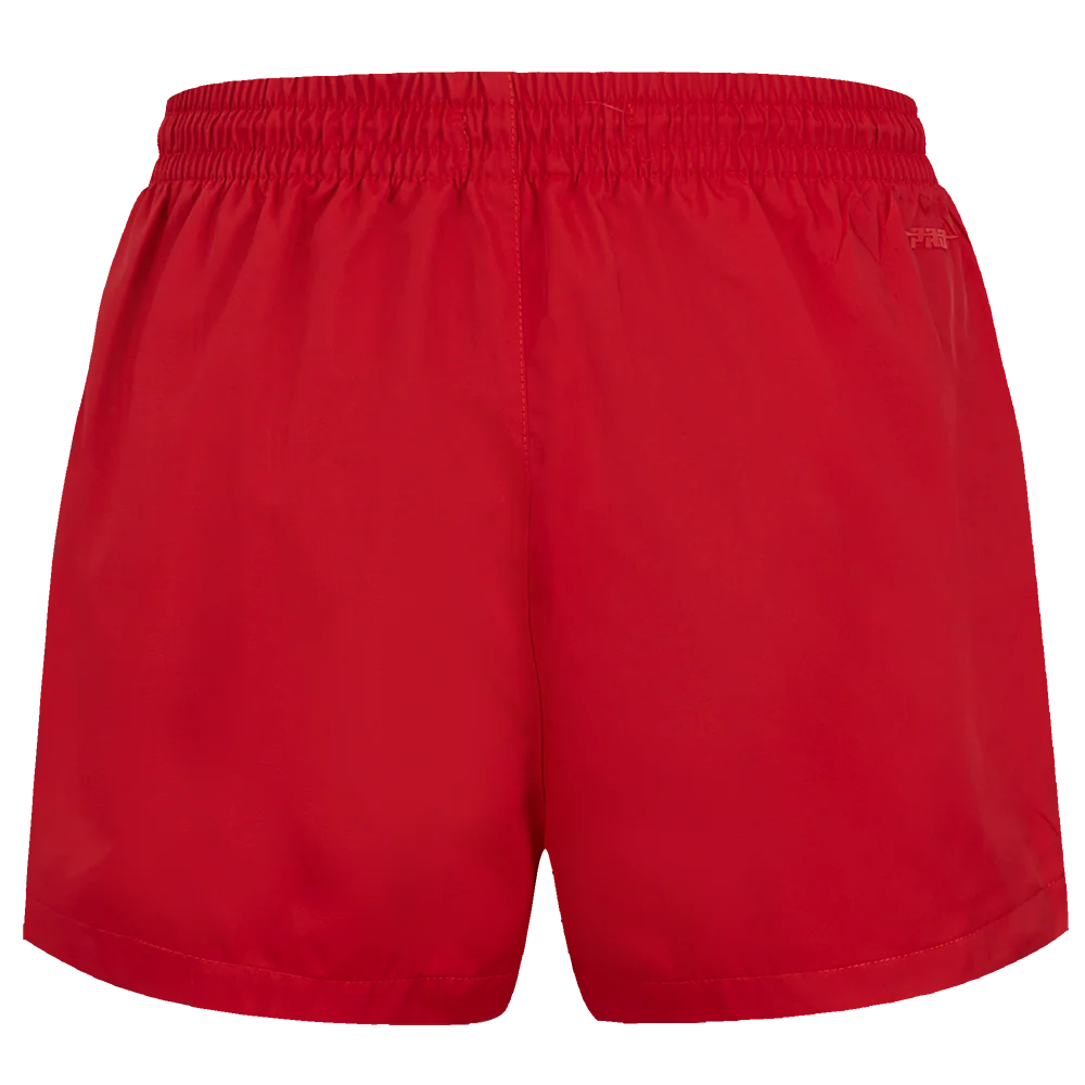 MLB ST. LOUIS CARDINALS TRIPLE TONAL W WOVEN WOMEN'S SHORT (RED) - Image 4