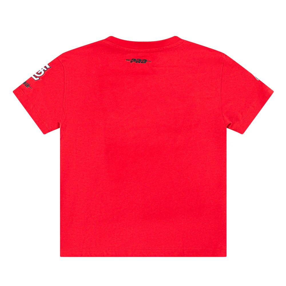MLB ST. LOUIS CARDINALS CLASSIC TODDLER BOYS SHORT SLEEVE TOP (RED) - Image 4