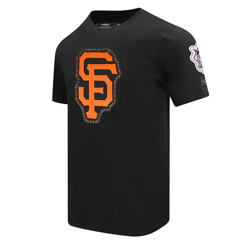 MLB SAN FRANCISCO GIANTS DIY PICK STITCH MEN'S SJ TEE (BLACK) - Image 2