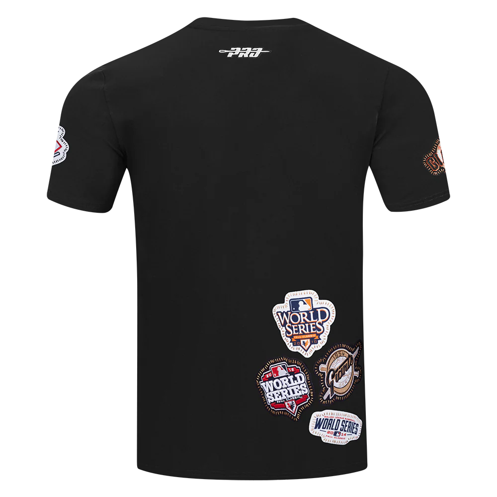 MLB SAN FRANCISCO GIANTS DIY PICK STITCH MEN'S SJ TEE (BLACK) - Image 3
