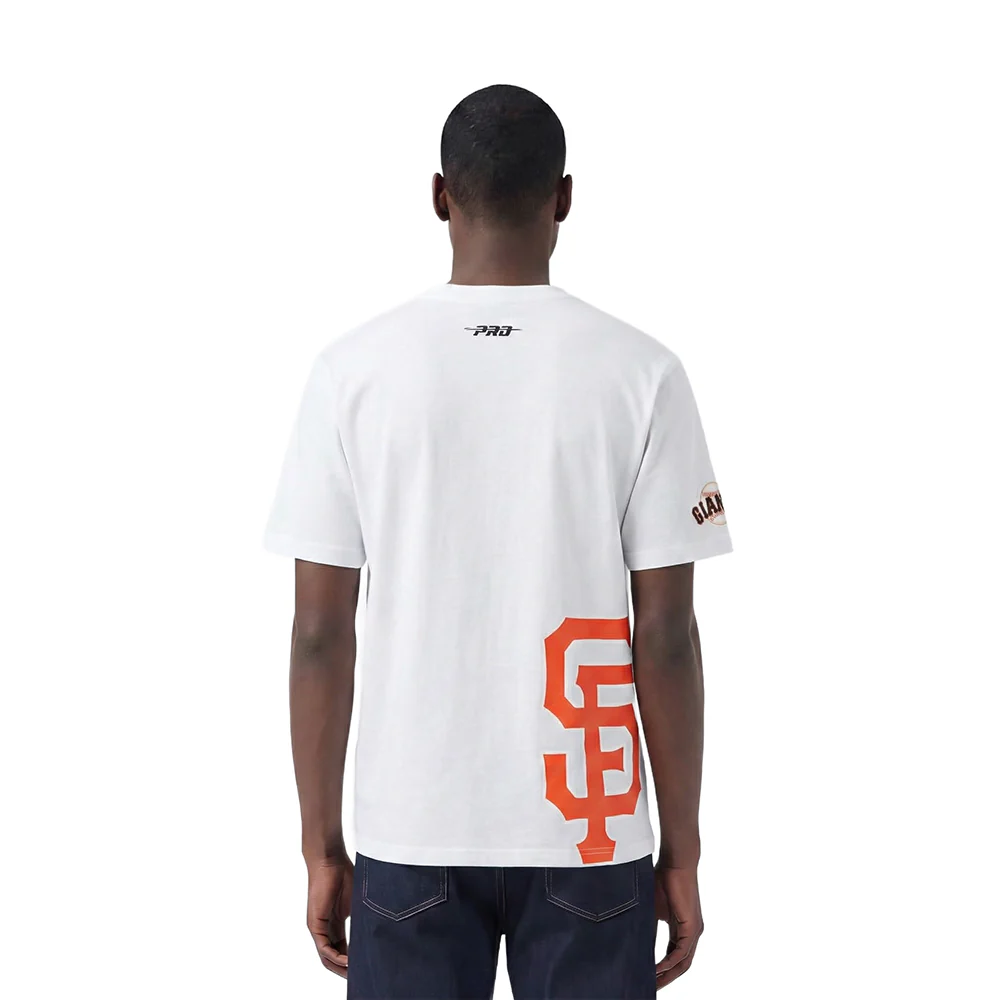 MLB SAN FRANCISCO GIANTS LIVING LARGE MEN'S CJ DROP SHOULDER TOP (WHITE) - Image 2