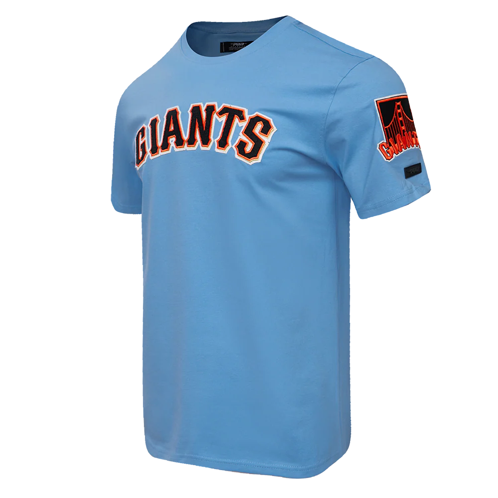 MLB SAN FRANCISCO GIANTS CLASSIC CHENILLE MEN'S TOP (UNIVERSITY BLUE) - Image 2