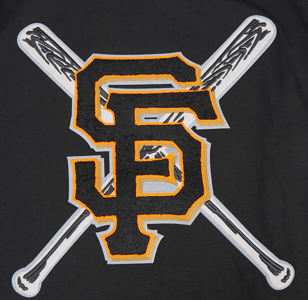 MLB SAN FRANCISCO GIANTS MASHUP MEN'S TOP (BLACK) - Image 7