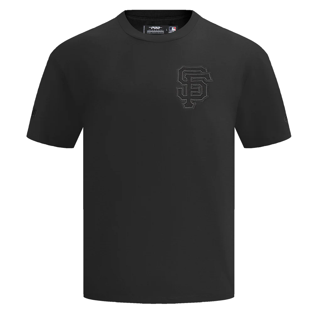 MLB SAN FRANCISCO GIANTS NEUTRAL MEN'S DROP SHOULDER TOP (BLACK)