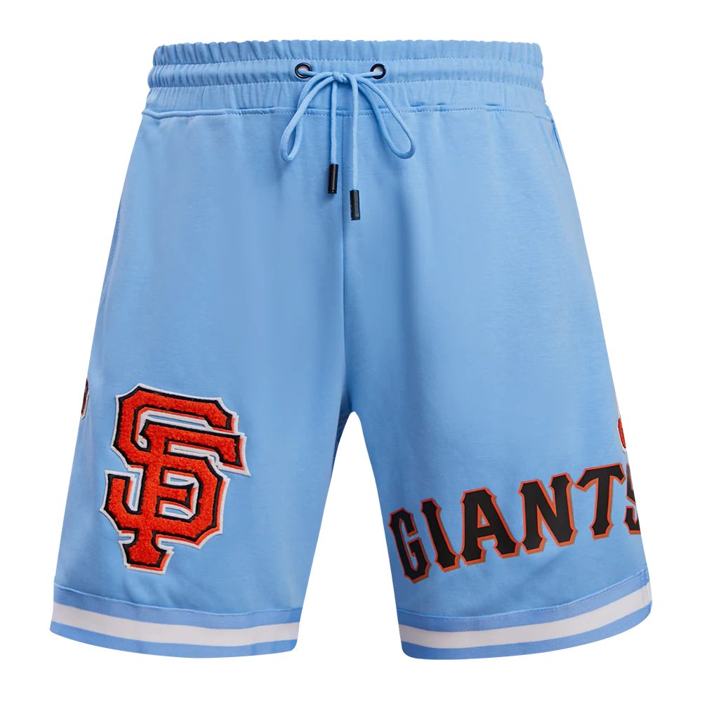 MLB SAN FRANCISCO GIANTS CLASSIC CHENILLE MEN'S SHORT (UNIVERSITY BLUE) - Image 2