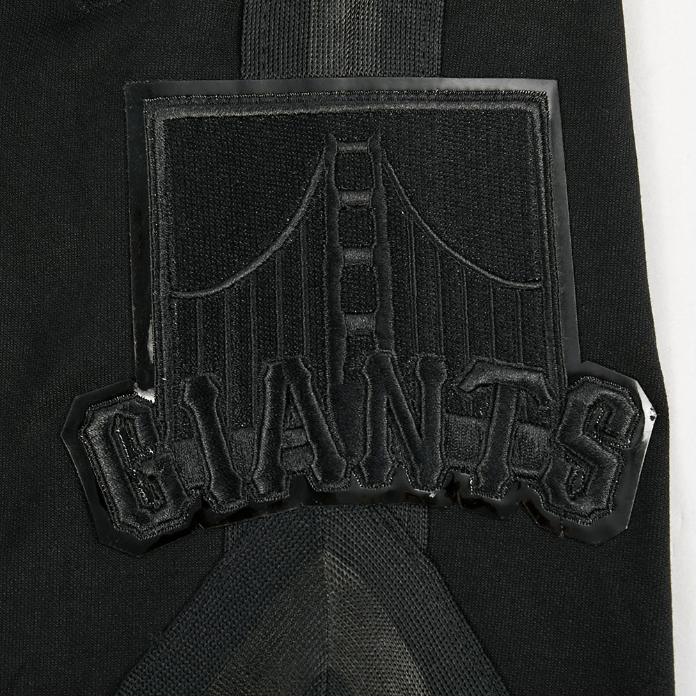 MLB SAN FRANCISCO GIANTS TRIPLE BLACK LOGO PRO TEAM MEN'S SHORT (TRIPLE BLACK) - Image 7