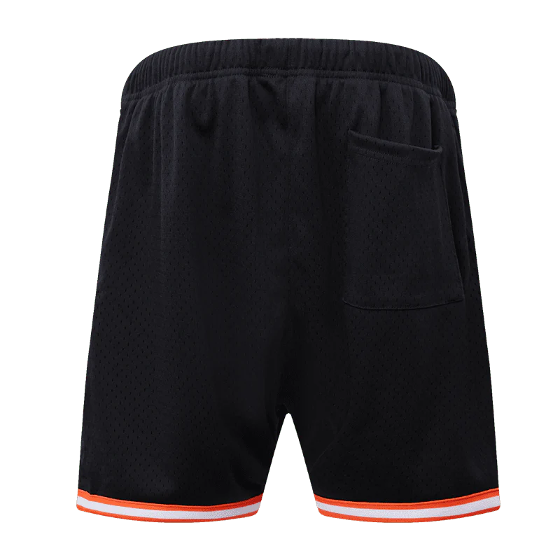 MLB SAN FRANCISCO GIANTS LOGO MEN'S MESH SHORT (BLACK) - Image 4