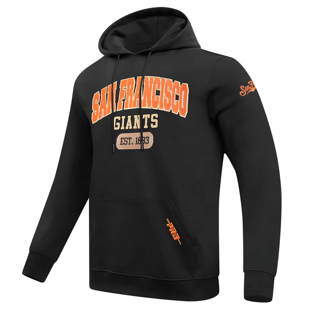 MLB SAN FRANCISCO GIANTS CITY ARCH MEN'S FLC PO HOODIE (BLACK) - Image 3