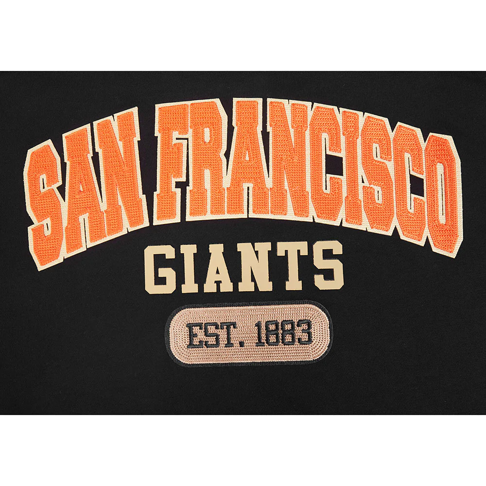 MLB SAN FRANCISCO GIANTS CITY ARCH MEN'S FLC PO HOODIE (BLACK) - Image 7