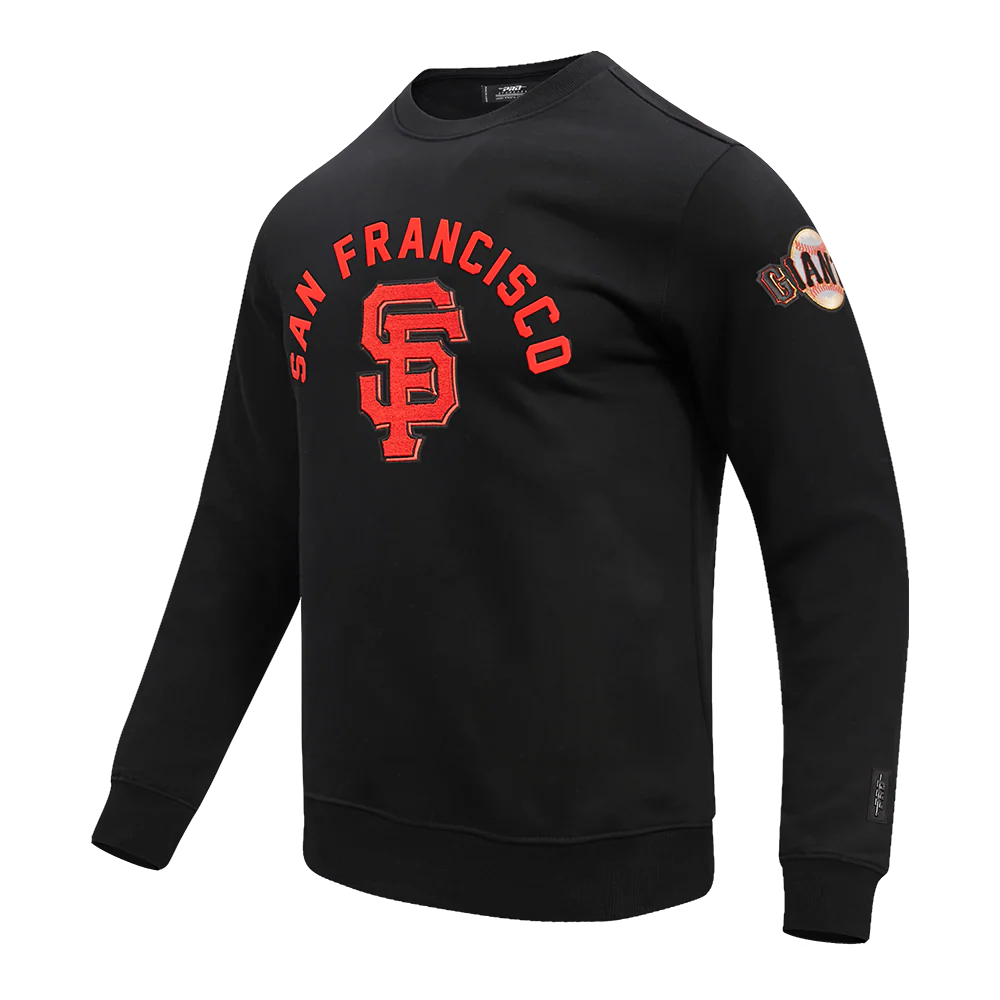 MLB SAN FRANCISCO GIANTS CLASSIC MEN'S CREWNECK (BLACK) - Image 2
