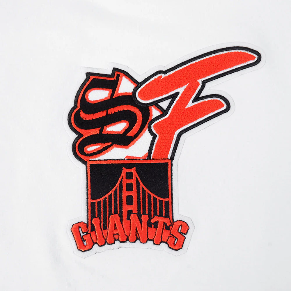 MLB SAN FRANCISCO GIANTS CITY RANSOM WOMEN'S SJ BOXY TEE (WHITE) - Image 5