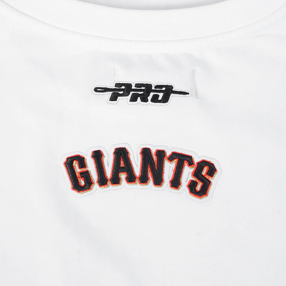MLB SAN FRANCISCO GIANTS CITY RANSOM WOMEN'S SJ BOXY TEE (WHITE) - Image 6