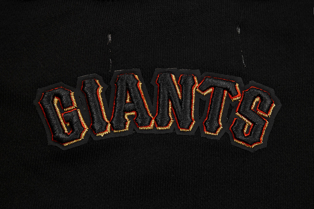 MLB SAN FRANCISCO GIANTS CLASSIC WOMEN'S CREWNECK (BLACK) - Image 7