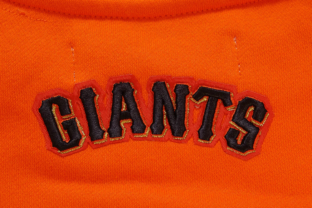 MLB SAN FRANCISCO GIANTS CLASSIC WOMEN'S CREWNECK (ORANGE) - Image 5