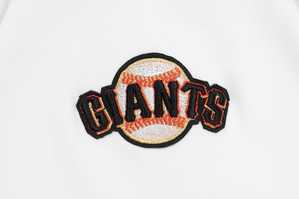 MLB SAN FRANCISCO GIANTS CLASSIC WOMEN'S CREWNECK (WHITE) - Image 6