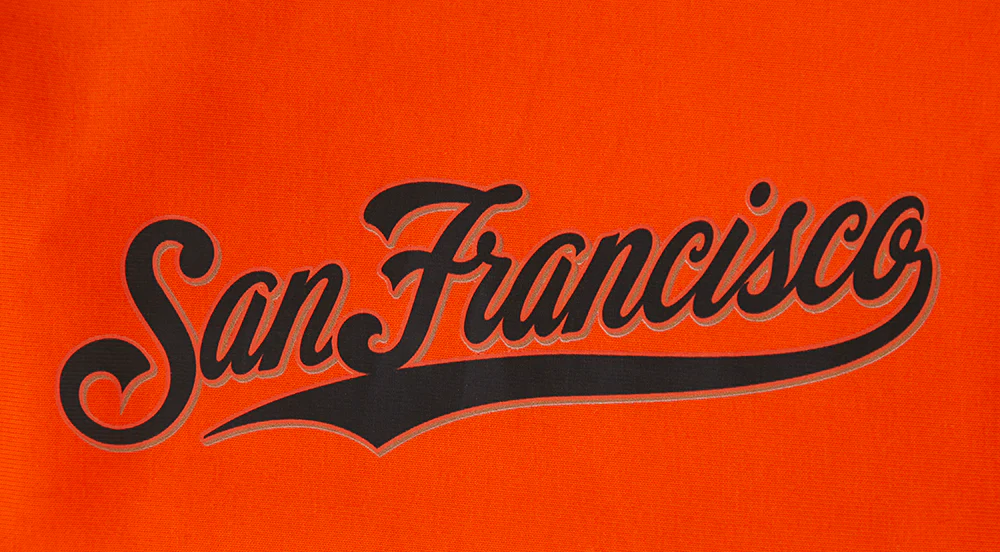 MLB SAN FRANCISCO GIANTS CLASSIC WOMEN'S JERSEY LEGGING (ORANGE) - Image 7
