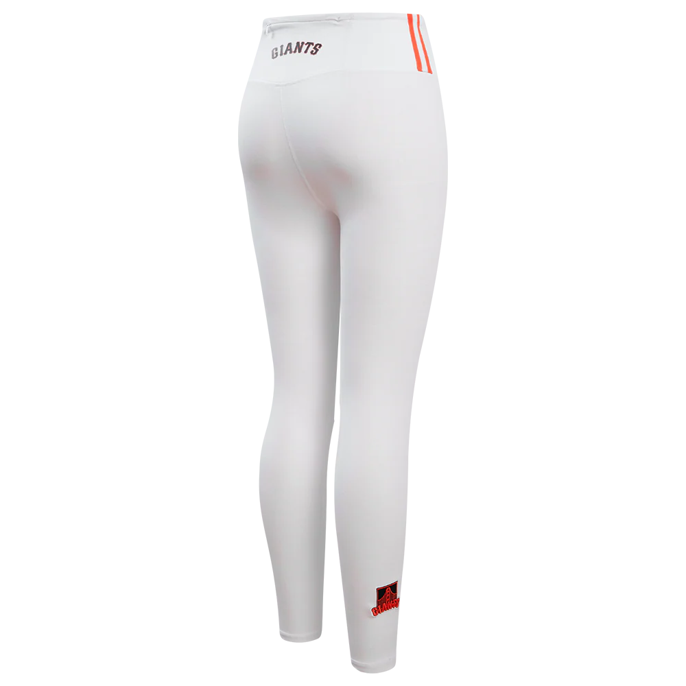MLB SAN FRANCISCO GIANTS CLASSIC WOMEN'S JERSEY LEGGING (WHITE) - Image 3