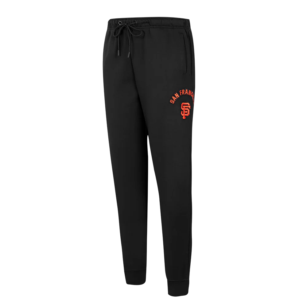 MLB SAN FRANCISCO GIANTS CLASSIC WOMEN'S FLEECE SWEATPANT (BLACK)