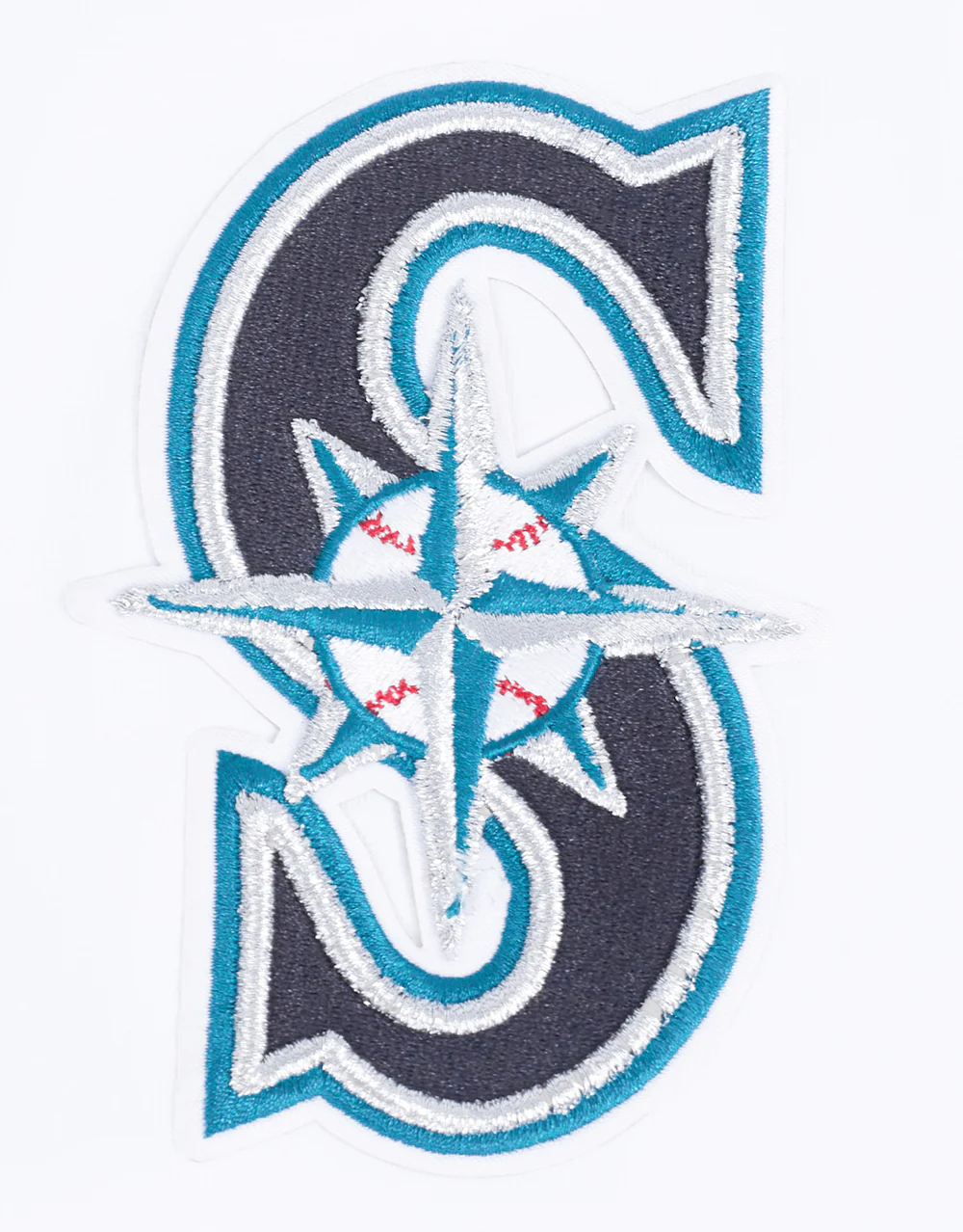 MLB SEATTLE MARINERS CLASSIC CHENILLE MEN'S TOP (WHITE) - Image 6