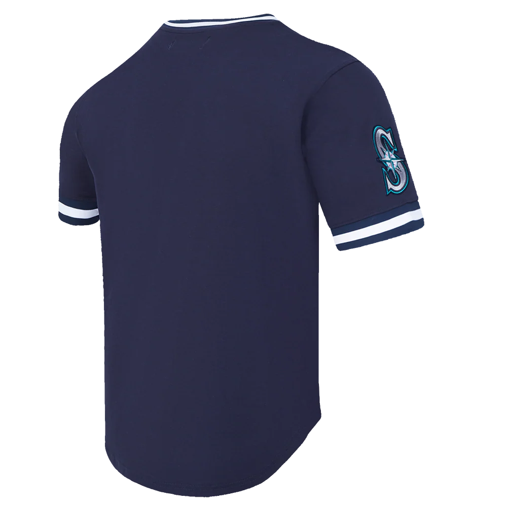 MLB SEATTLE MARINERS CLASSIC CHENILLE MEN'S S/S TEE (MIDNIGHT NAVY) - Image 6