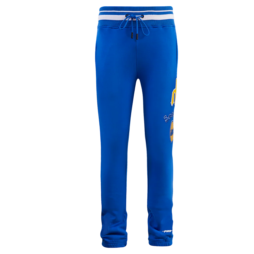 MLB SEATTLE MARINERS RETRO CLASSIC MEN'S RIB SWEATPANT V2 (ROYAL BLUE) - Image 2