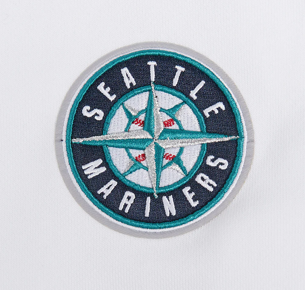 MLB SEATTLE MARINERS CLASSIC WOMEN'S CREWNECK (WHITE) - Image 6