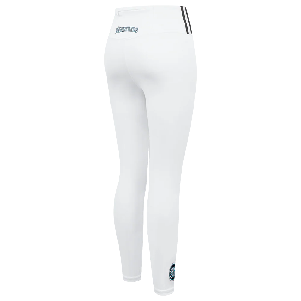 MLB SEATTLE MARINERS CLASSIC WOMEN'S JERSEY LEGGING (WHITE) - Image 3