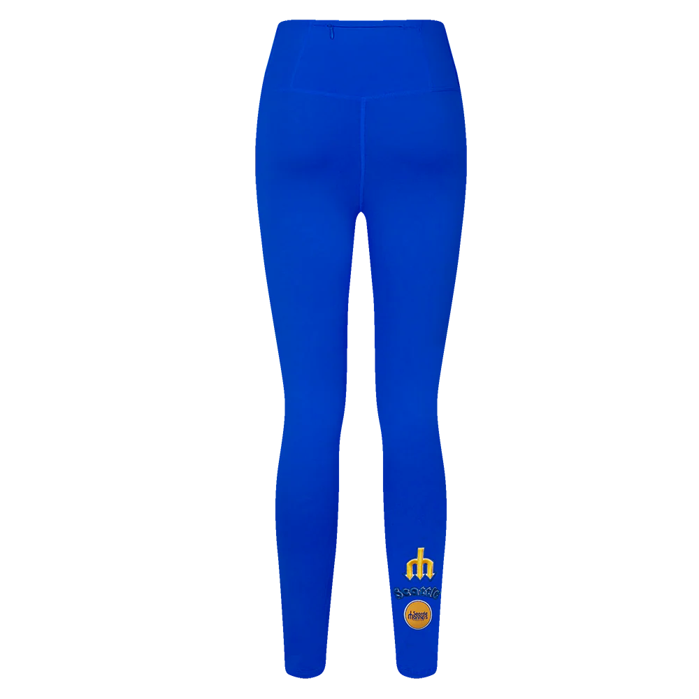 MLB SEATTLE MARINERS RETRO CLASSIC WOMEN'S JERSEY LEGGING (ROYAL BLUE) - Image 4