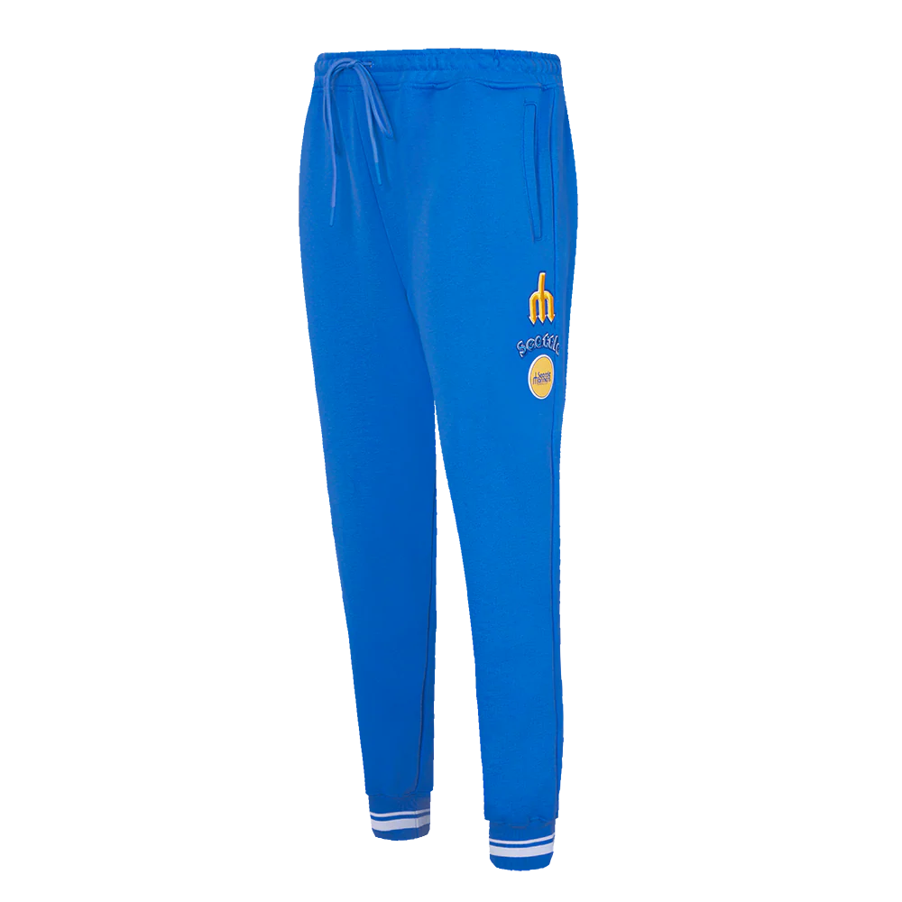 MLB SEATTLE MARINERS RETRO CLASSIC WOMEN'S RIB SWEATPANT (ROYAL BLUE)