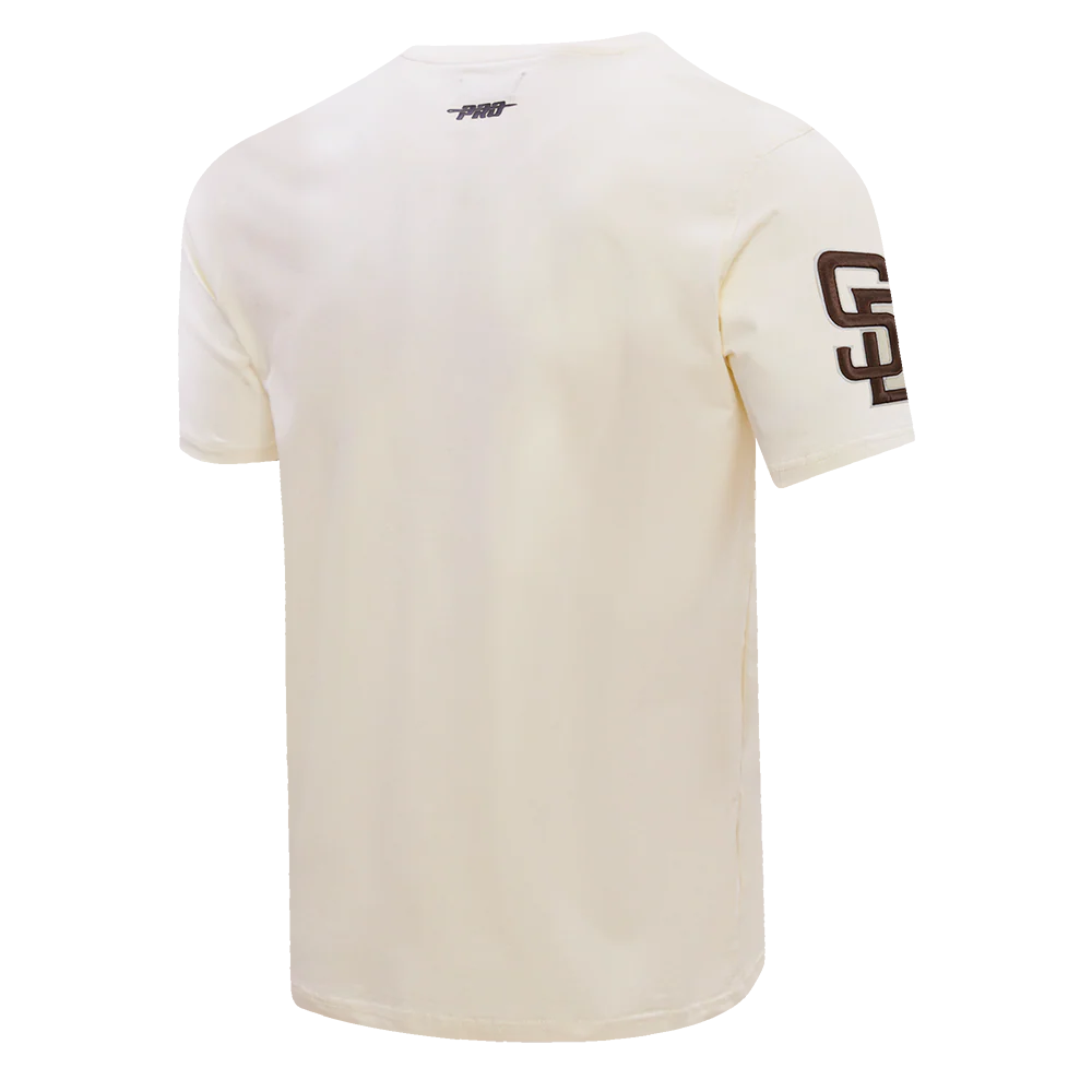 MLB SAN DIEGO PADRES SCRIPT TAIL MEN'S TOPS (EGGSHELL) - Image 3