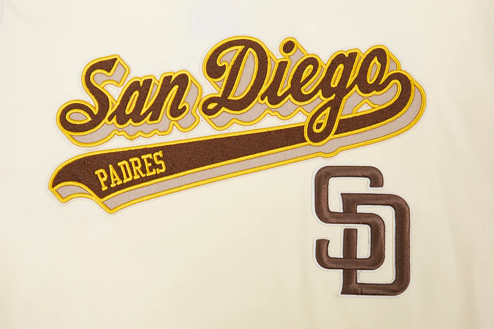MLB SAN DIEGO PADRES SCRIPT TAIL MEN'S TOPS (EGGSHELL) - Image 6