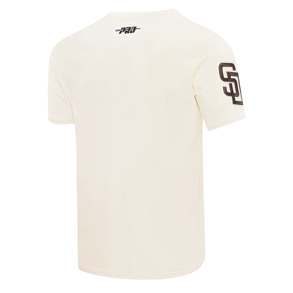 MLB SAN DIEGO PADRES TEAM PENNANTS MEN'S WORDMARK TOP (EGGSHELL) - Image 4