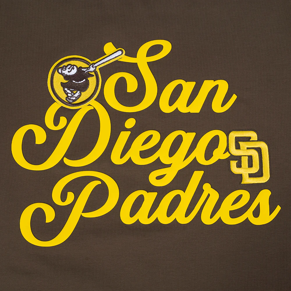 MLB SAN DIEGO PADRES SOUVENIR MEN'S SINGLE JERSEY TOP (BROWN) - Image 5