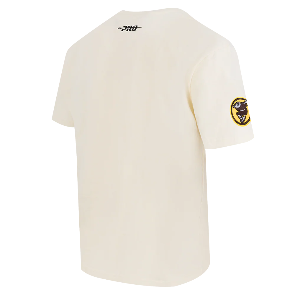 MLB SAN DIEGO PADRES CHROME MEN'S CJ DROP SHOULDER TEE (EGGSHELL) - Image 4