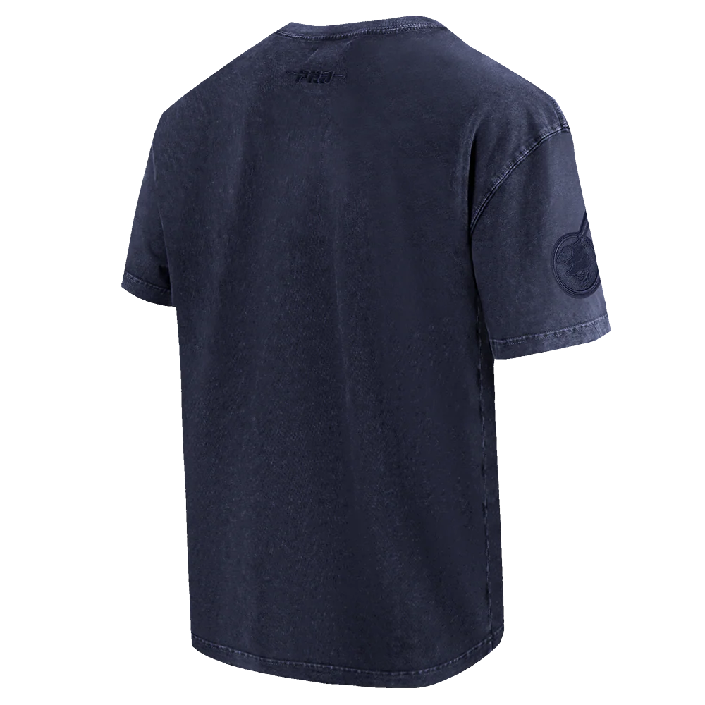 MLB SAN DIEGO PADRES WASHED CLASSIC MEN'S ENZYME WASH CJ DROP SHOULDER TEE (WASHED MIDNIGHT NAVY)