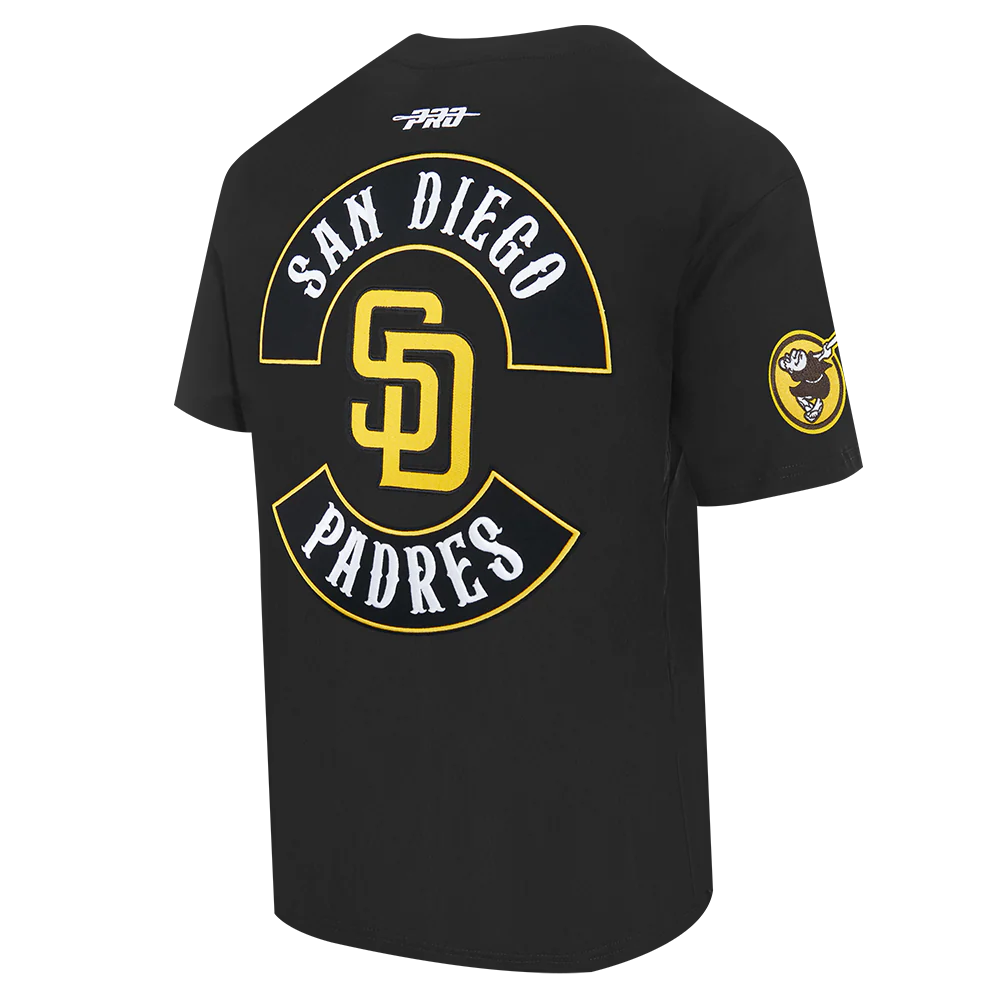 MLB SAN DIEGO PADRES BORN FOR SPORT MEN'S SJ TEE (BLACK) - Image 4