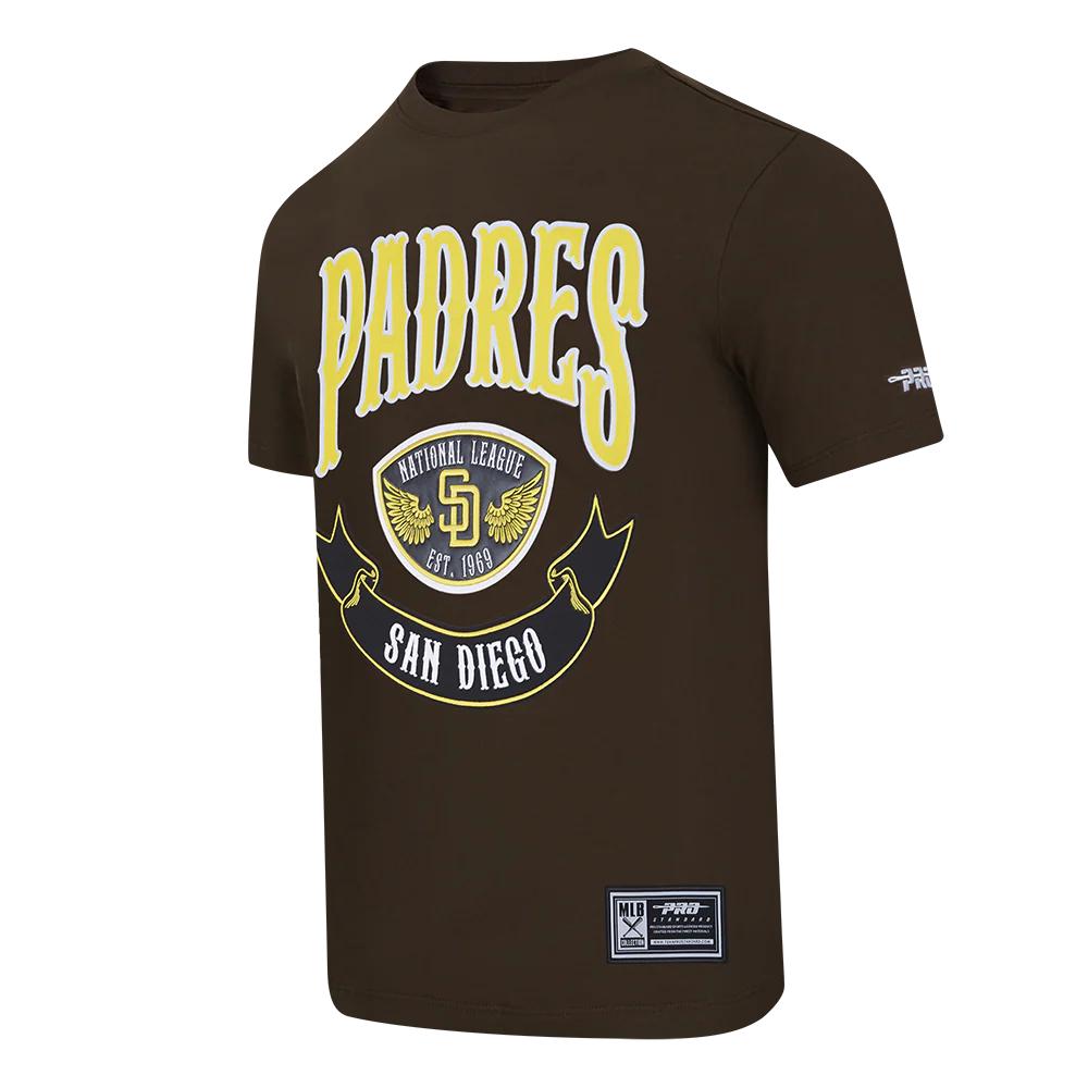 MLB SAN DIEGO PADRES BORN FOR SPORT MEN'S SJ TEE (Brown) - Image 3